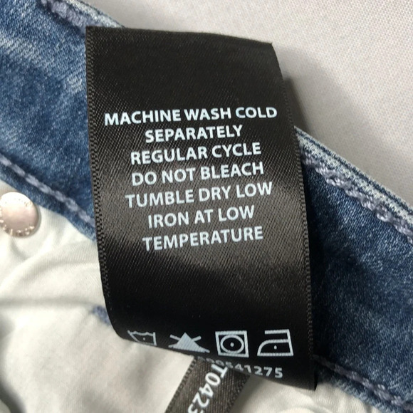 Buffalo David Bitton Alyssa Stretch High Rise Straight Leg Jeans - Picture 11 of 11